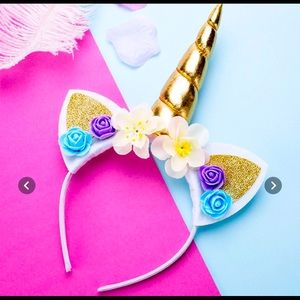 SALE: 2 for $20 Mix & Match Girls Unicorn Hairband
